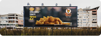 Out-of-home (OOH) and billboard advertising icon